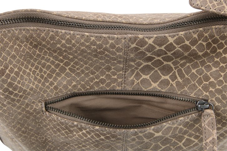 FredsBruder CRAZY SNAKE CHARMER Shopper beige