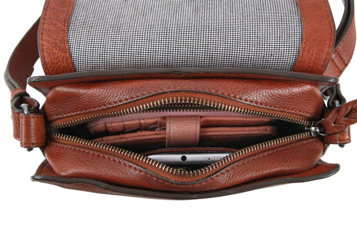 FredsBruder DAISY Handtasche cognac