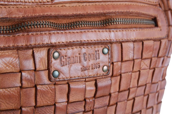 Gianni Conti Umhängetasche cognac