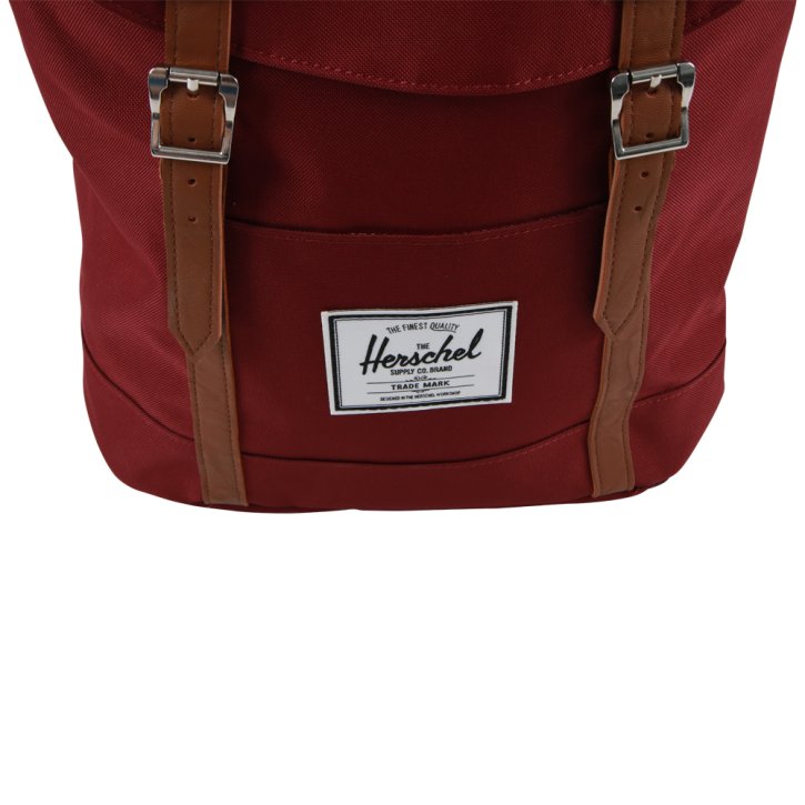 HERSCHEL RETREAT windsor wine/tan