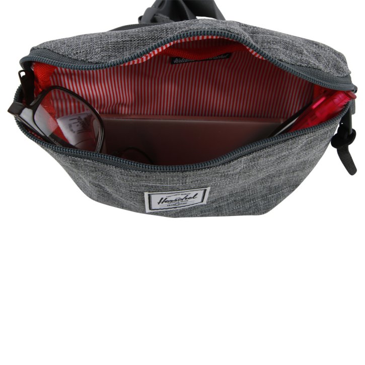 HERSCHEL FOURTEEN CLASSICS Gürteltsche raven crosshatch