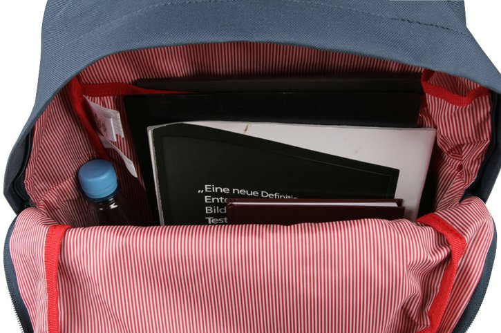 HERSCHEL HERITAGE Rucksack mit Laptopfach Navy/Tan