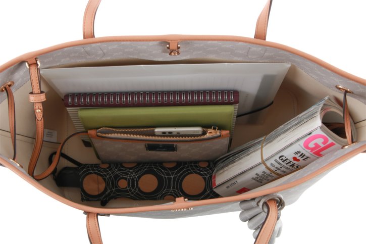 JOOP! LARA 2 CORTINA Shopper light grey