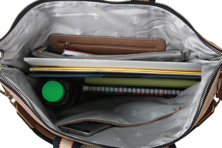 Emily & Noah LUISA 2in1 City Rucksack groß taupe