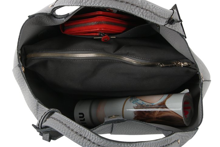 PLINIO VISONA QUINTINO Handtasche grigio