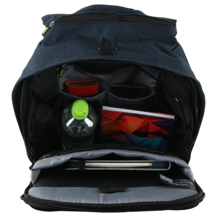 Samsonite Securipak S  15.6"  Rucksack eclipse blue