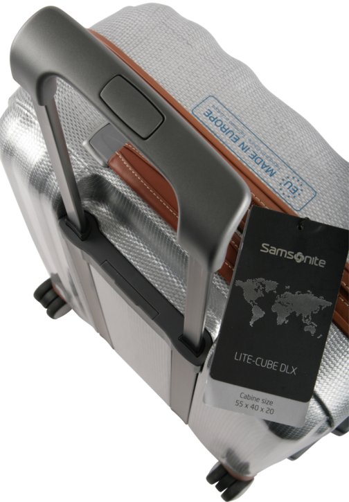 Samsonite Koffer Lite-Cube DLX 55 Trolley alu