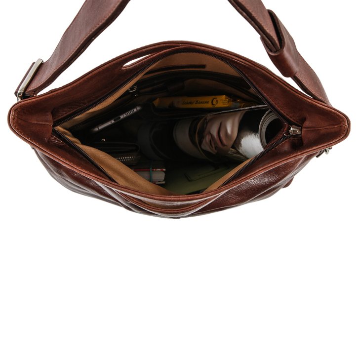 Saccoo Satipo Umhängetasche brown