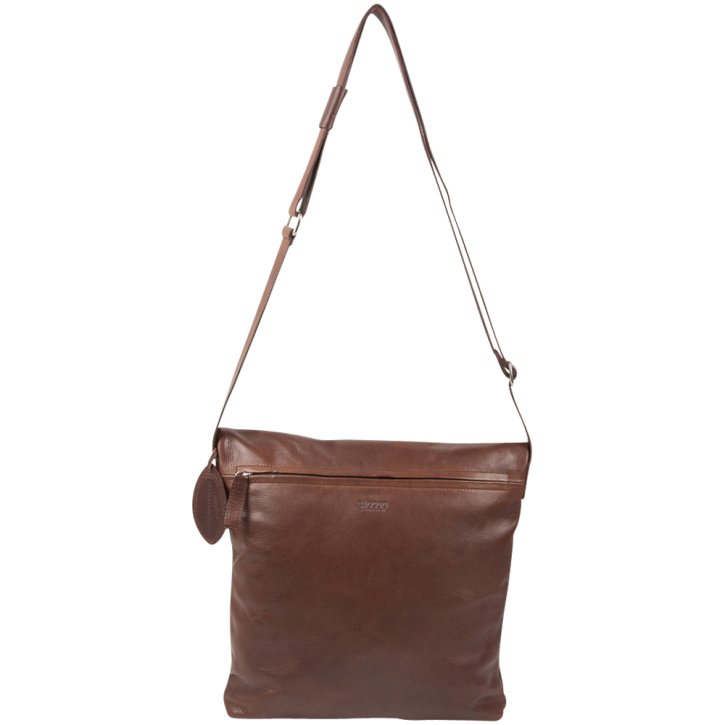 Saccoo Antonio Schultertasche brown