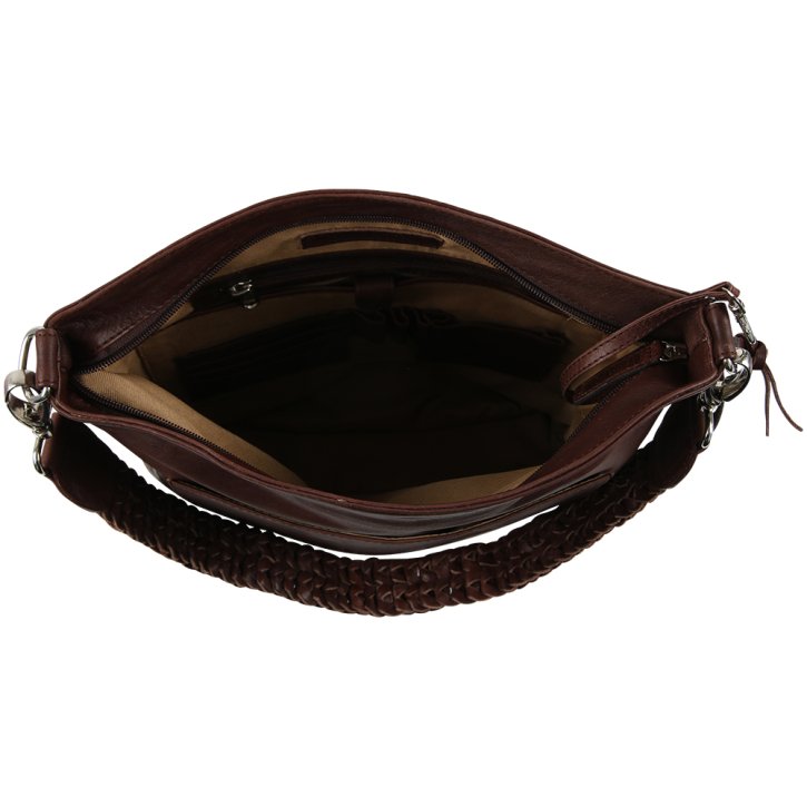 Saccoo Saladas Schultertasche brown