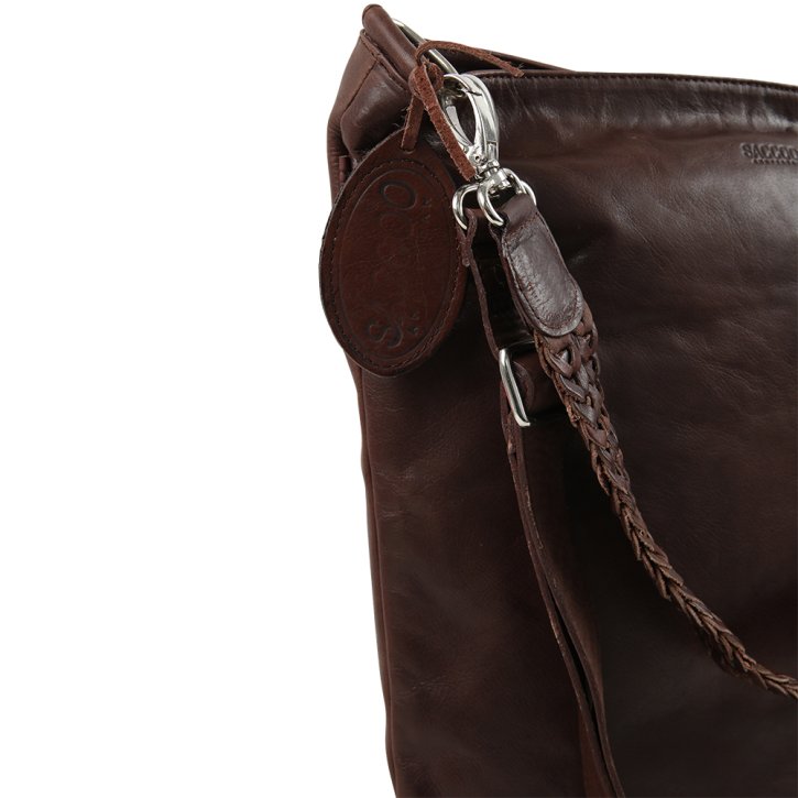 Saccoo Rosa Umhängetasche brown