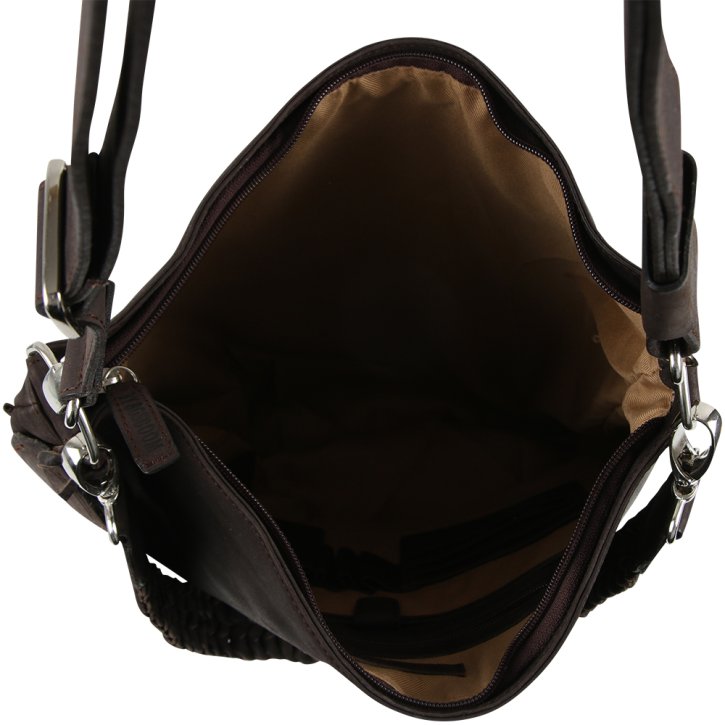 Saccoo Rosa Umhängetasche havanna