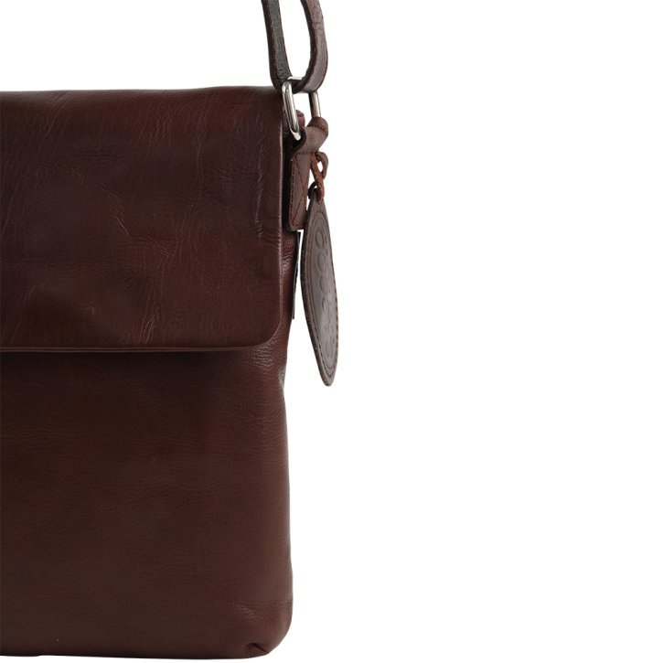 Saccoo Ricon Schultertasche brown