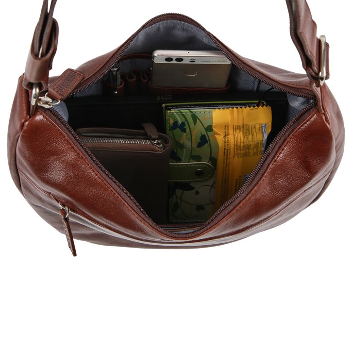 Saccoo RANCO Umhängetasche brown