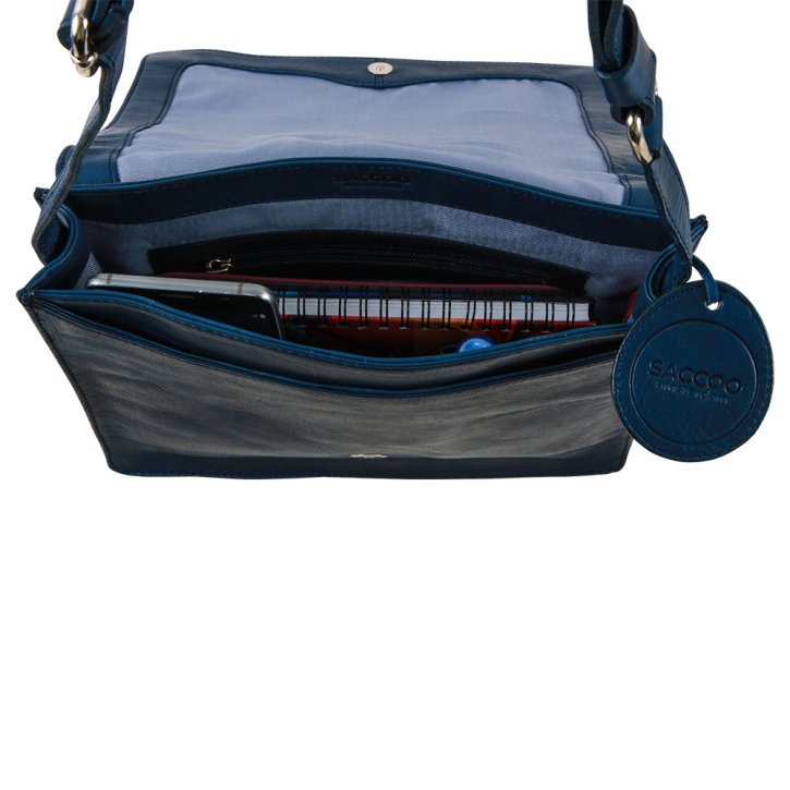 Saccoo CEDROS L Schultertasche blue