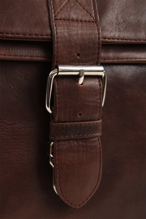 Saccoo Antonio L  Schultertasche brown