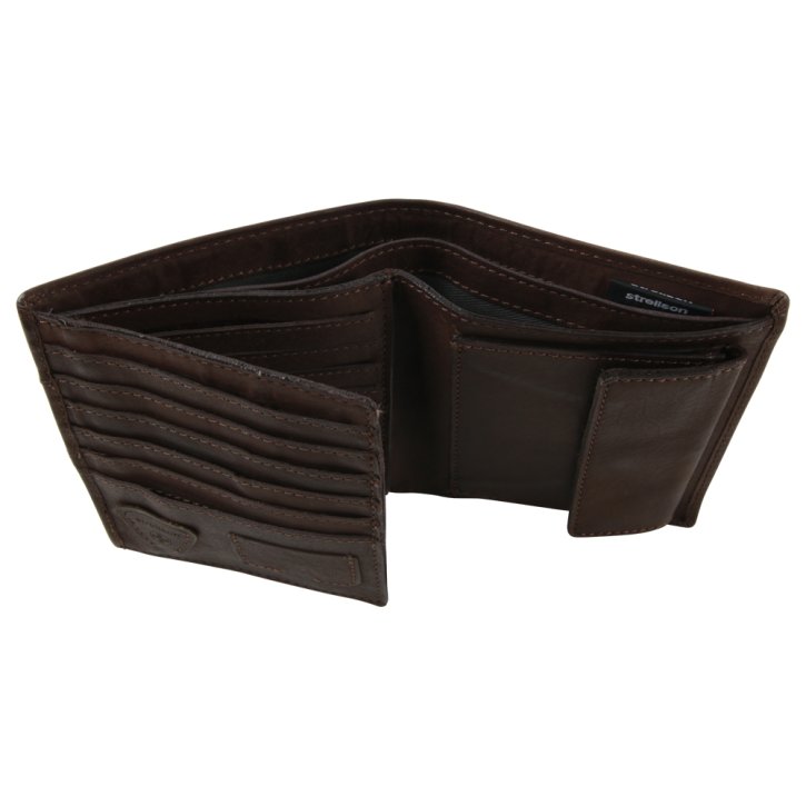 Strellson Upminster V12 Börse dark brown