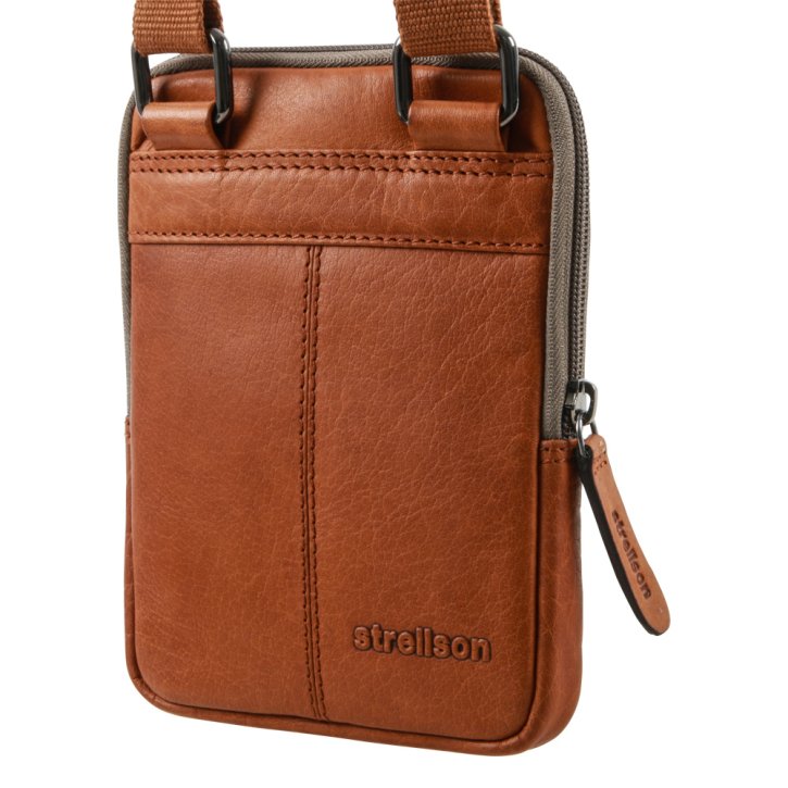 Strellson blackwall Umhängetasche cognac