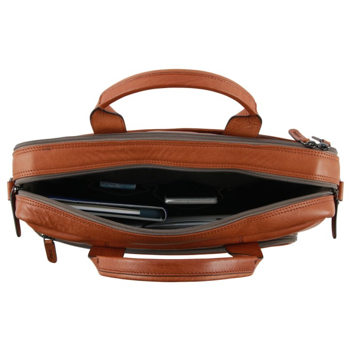 Strellson hyde park Laptoptasche cognac