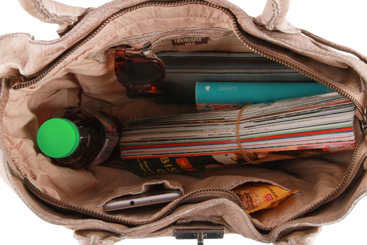 Taschendieb Wien Tasche beige