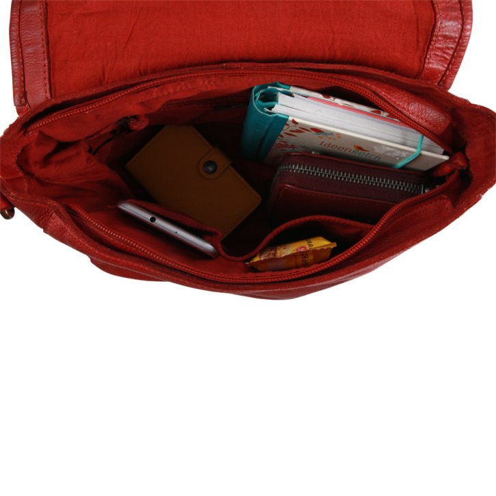 Taschendieb Wien Umhängetasche rot