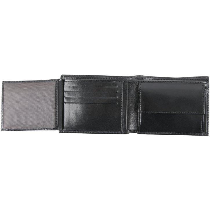 the bridge Scheintasche Rindleder schwarz