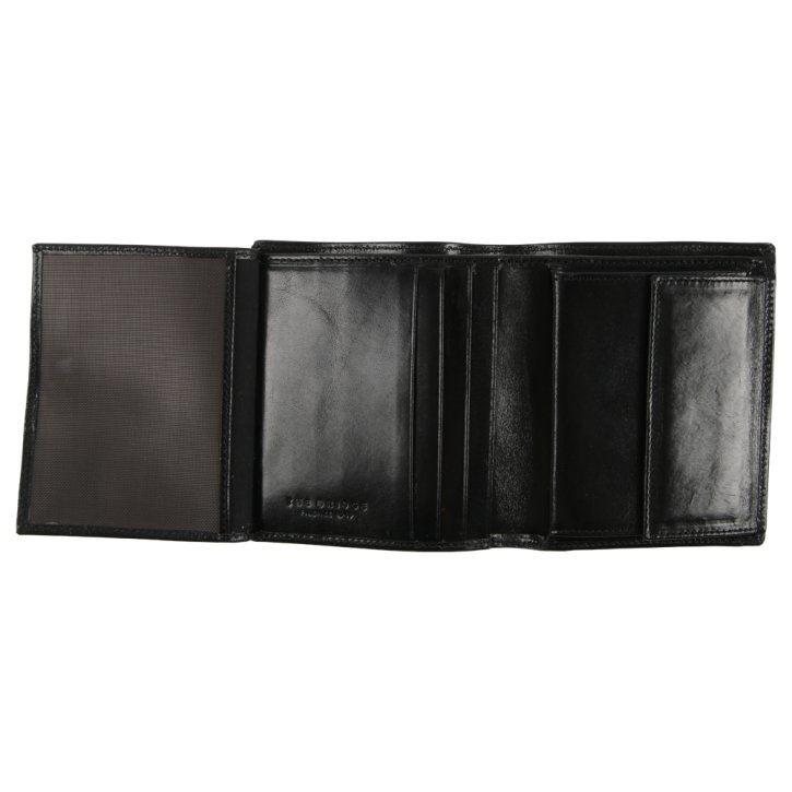 the bridge Scheintasche Rindleder schwarz