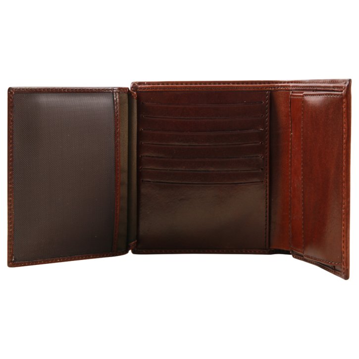 the bridge Scheintasche Rindleder braun