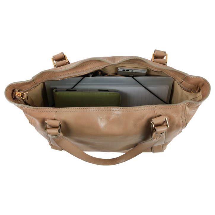 the bridge Business Bag feinstes Leder  sand