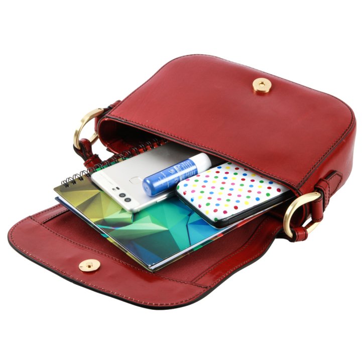 the bridge Handtasche rot