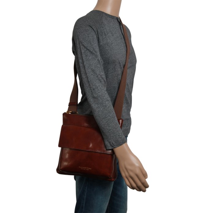 the bridge Herrentasche marrone braun