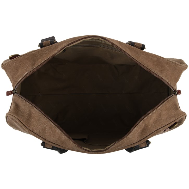 Troop London Duffle Bag  Canvas brown