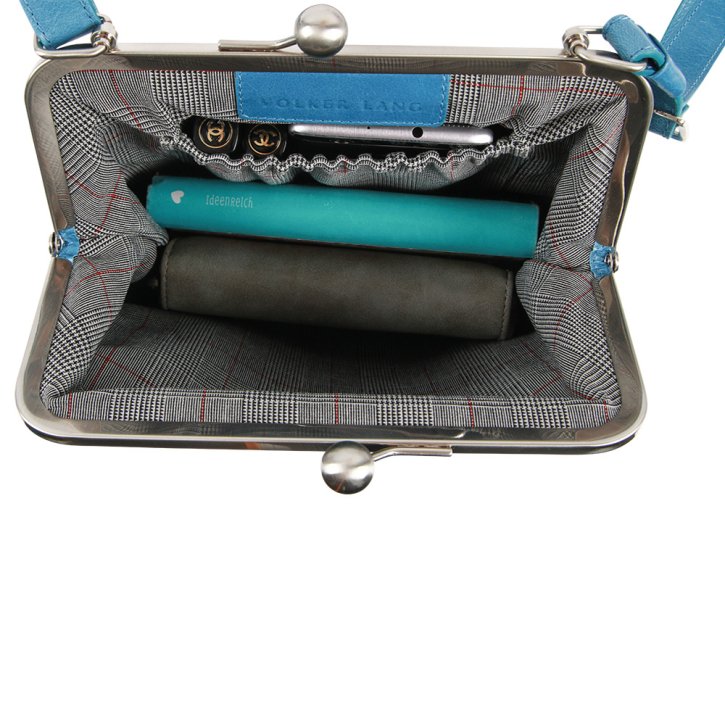 VOLKER LANG LOLA Handtasche vintage azzurro