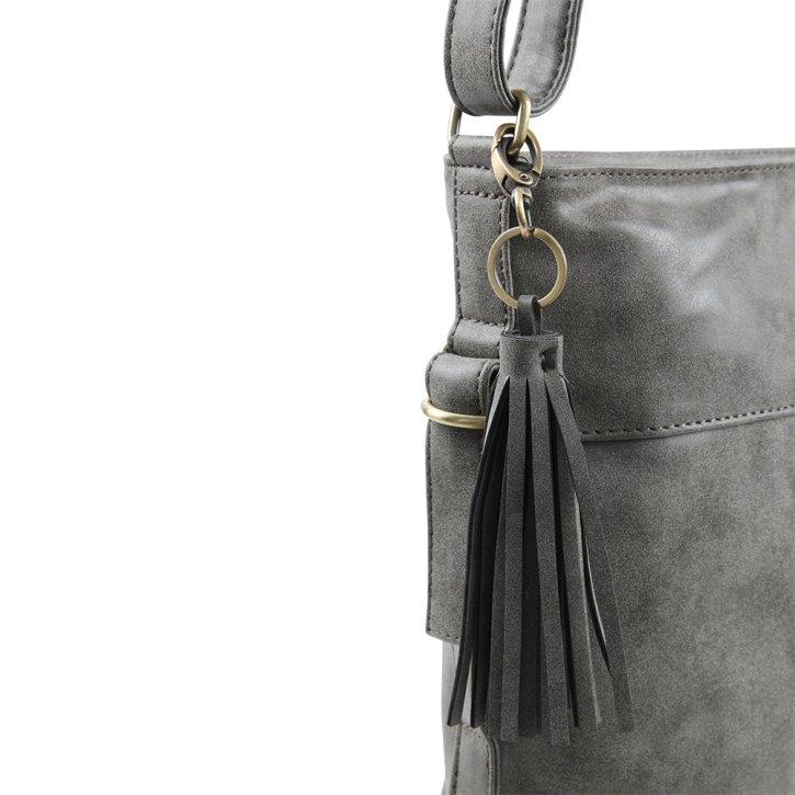 ZWEI Conny 8 Schultertasche grey