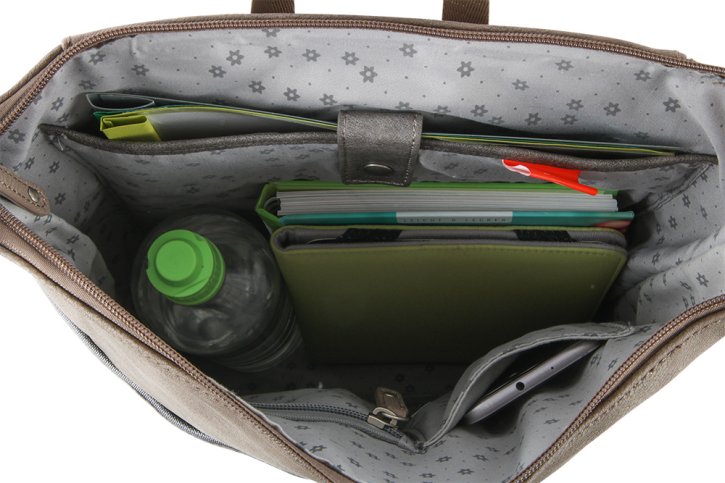 ZWEI JANA 14 2in1 Tasche taupe