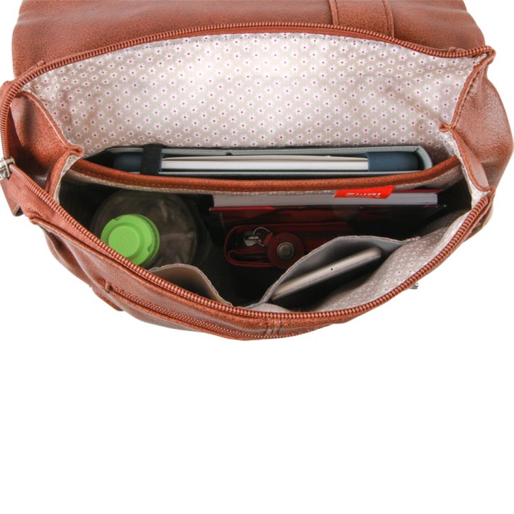 ZWEI Mademoiselle MR13 Rucksack cognac
