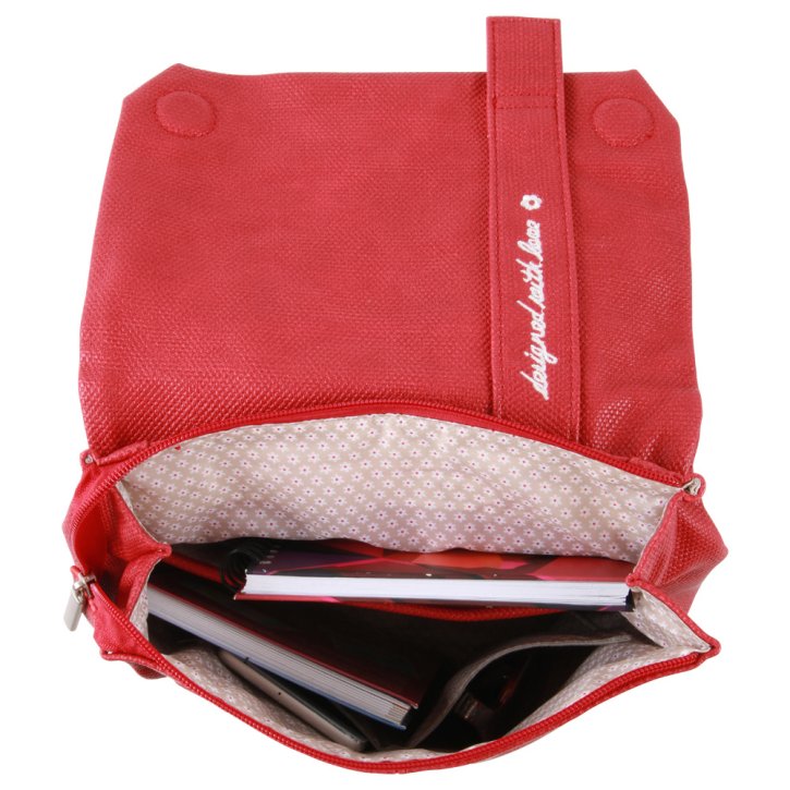 ZWEI Mademoiselle MR 8 Rucksack canvas-red