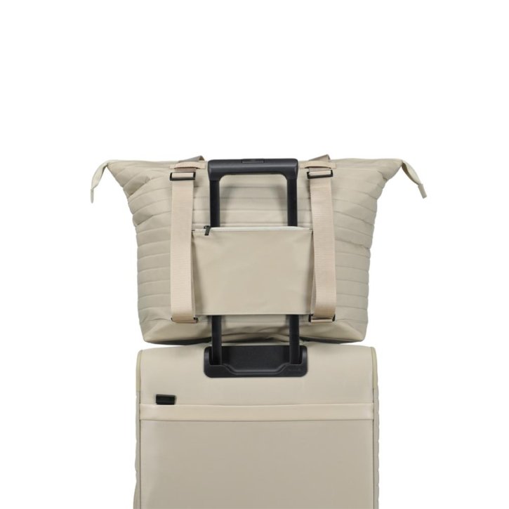 BARBARA & travelite BARBARA STEPP 2in1 Shopper satin nude