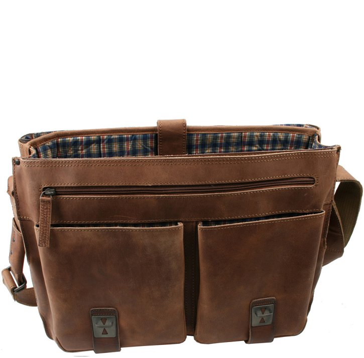  DAN Laptoptasche vintage tan