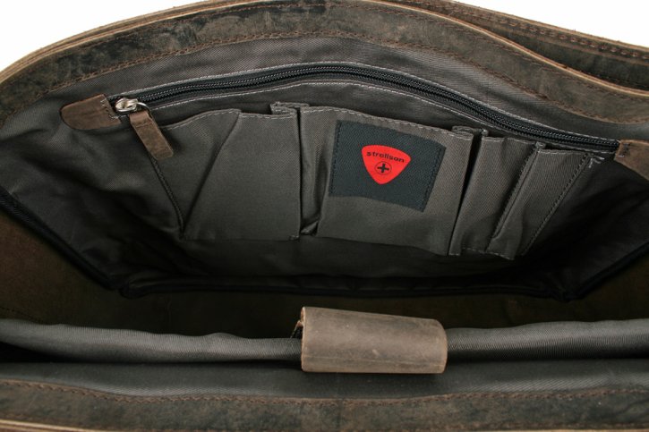 Strellson Business Bag mit Laptopfach dark brown