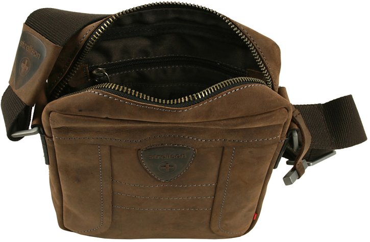 Strellson Kleine Messenger Bag Hunter dark brown