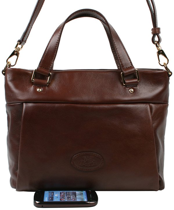 the bridge Damentasche marrone