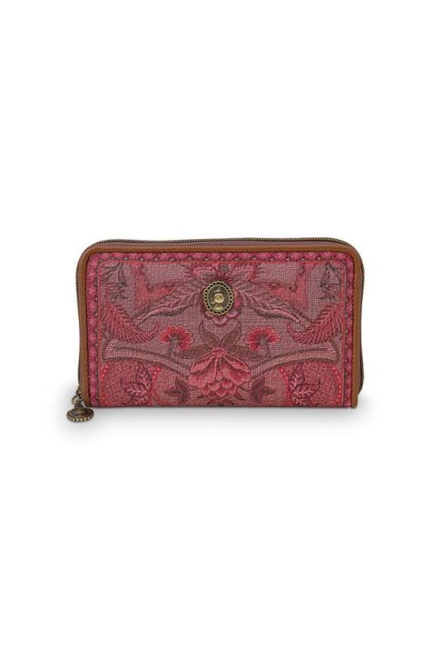 Pip Studio wallet kyoto festival dark pink