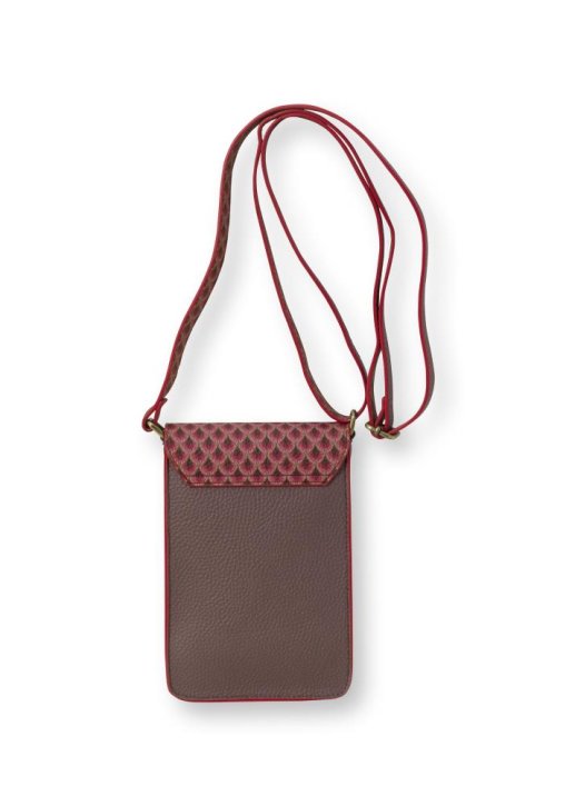 phone bag kyoto festival dark pink