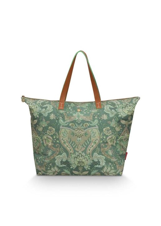 Pip Studio tote bag kyoto festival green