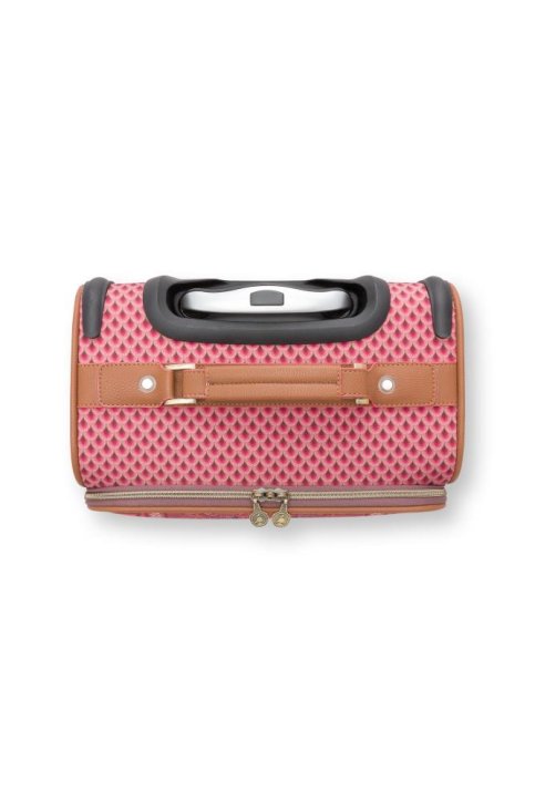 Pip Studio Trolley small Kyoto festival dark pink 35x47x22cm