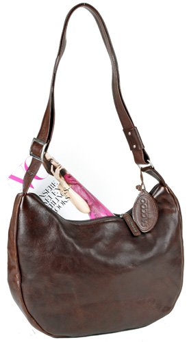 Saccoo RANCO M Umhängetasche choco