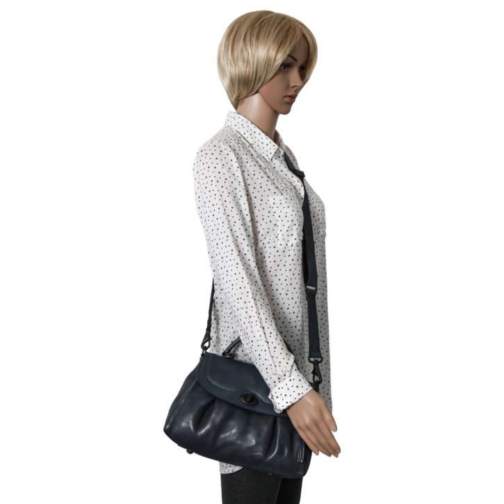  MRS MARBLE CAKE Henkeltasche navy