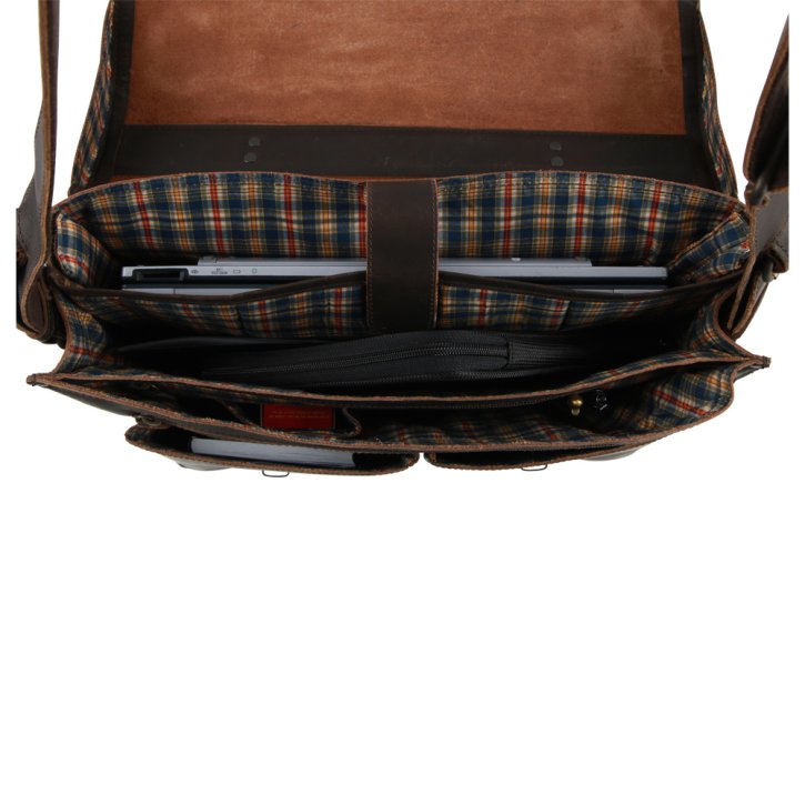  JACOB Aktentasche vintage brown