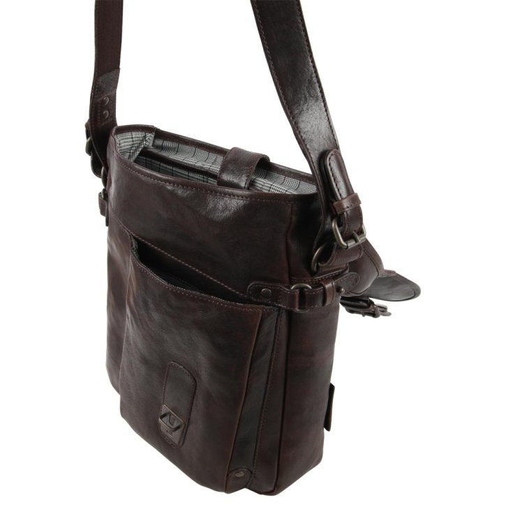  PRESTON Postbag dark cigar